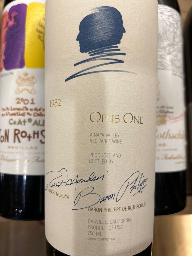 1982 Opus One - CellarTracker