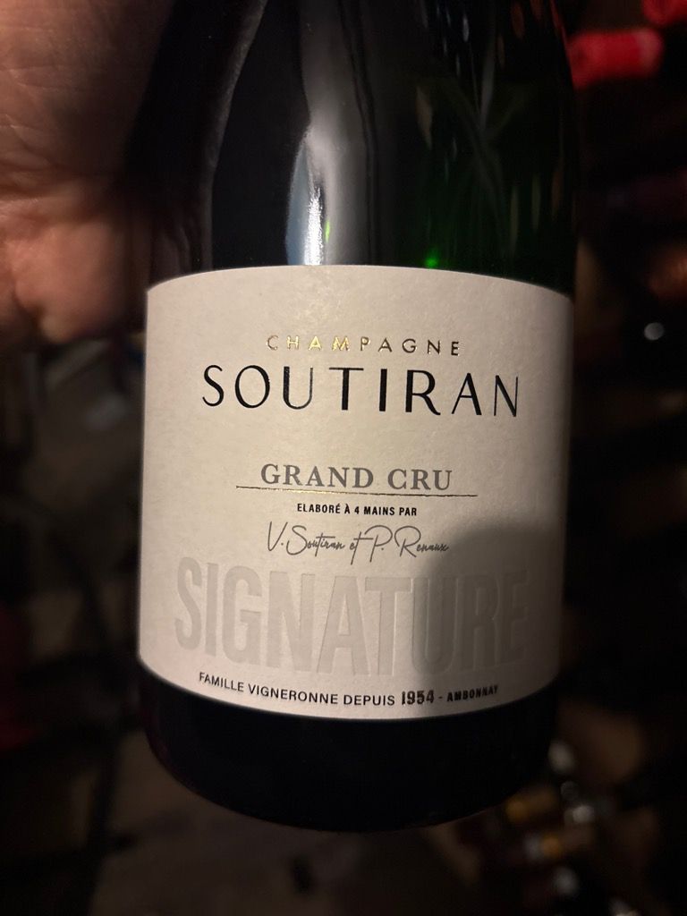 N.V. Soutiran Champagne Grand Cru Signature Brut - CellarTracker