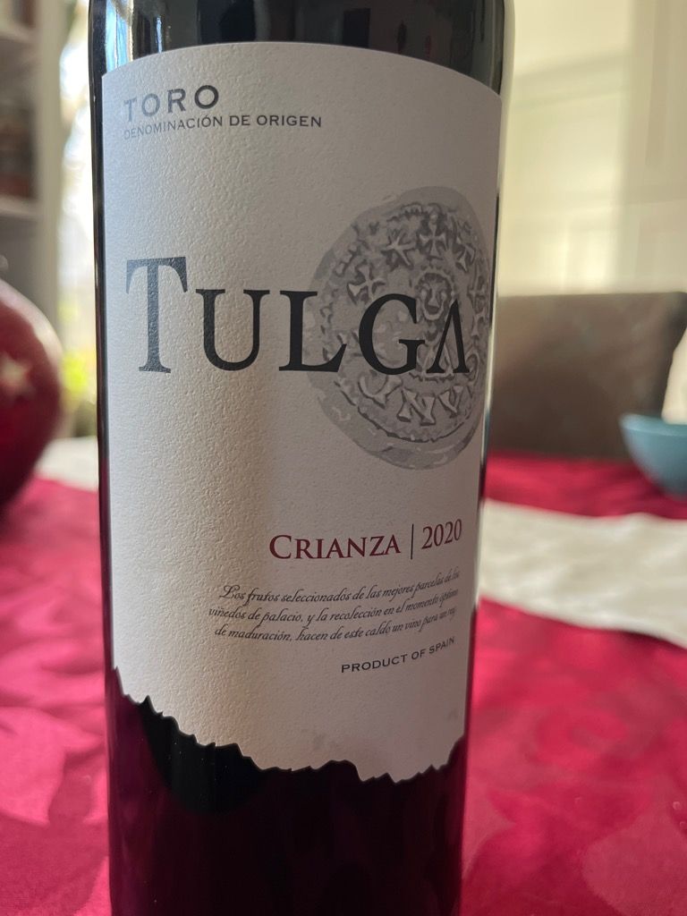 2018 Crianza Toro - Tulga CellarTracker