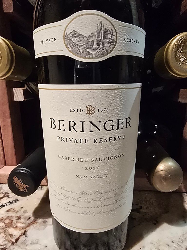 ワイン Beringer Private Reserve Cabernet Sauvig Beringer Private Reserve Cabernet Sauvignon 2018 | Intense and