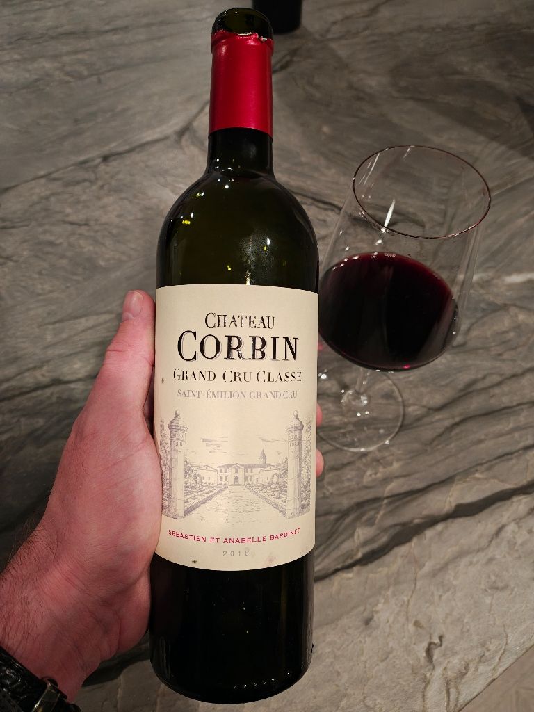 2016 Château Corbin Saint-Émilion Grand Cru - CellarTracker