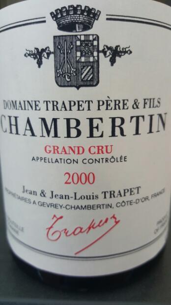 2000 Domaine Trapet Latricières-Chambertin - CellarTracker