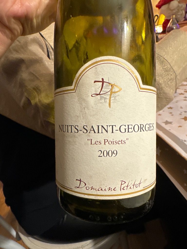 2007 Domaine Petitot Nuits St. Georges Les Poisets, France, Burgundy ...