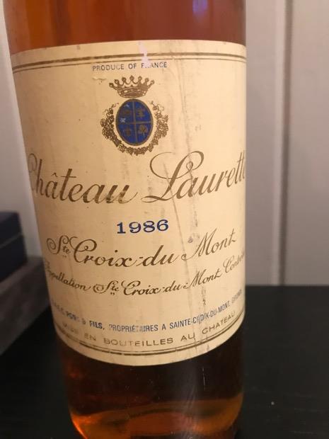 1985 Château Laurette - CellarTracker