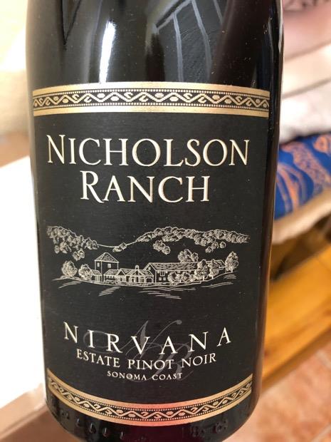 Nicholson Ranch Wine 2015 Nicholson Ranch Pinot Noir Nirvana, USA, California, Sonoma County ...
