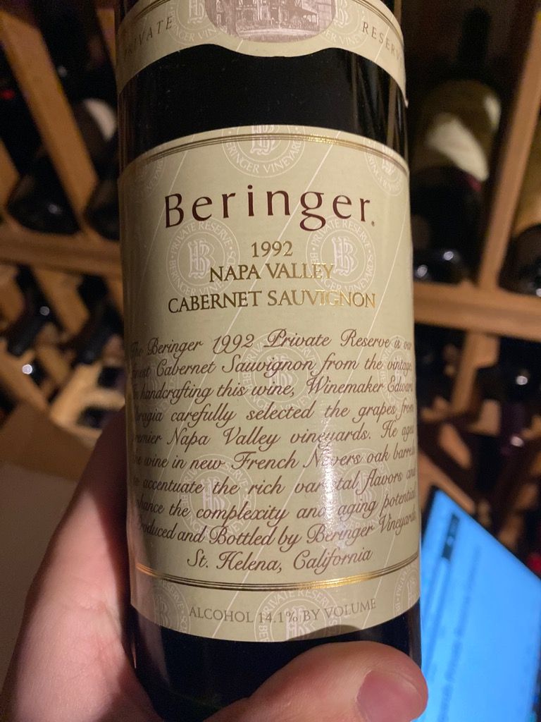 直販割 BERINGER 1997 プライベート リザーブ ワイン ...