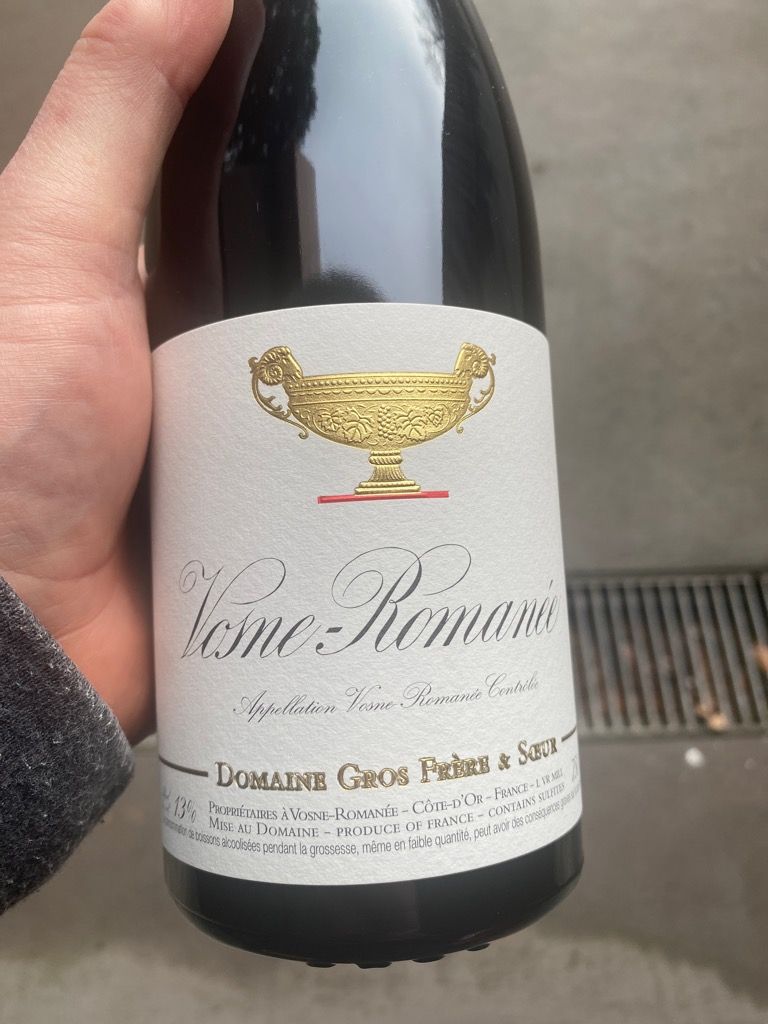2021 Gros Frère et Sœur Vosne-Romanée - CellarTracker