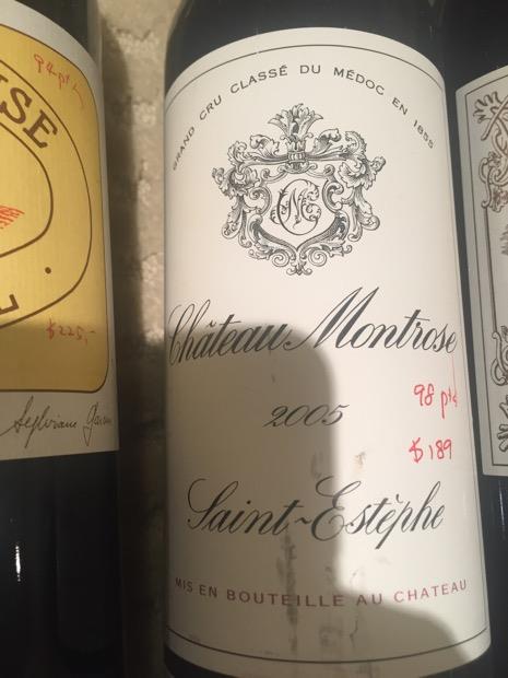 2005 Château Montrose - CellarTracker