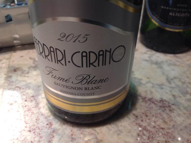 2015 Vintner's Inn Sauvignon Blanc Fume Blanc Ferrari-Carano, USA, California, Sonoma County ...