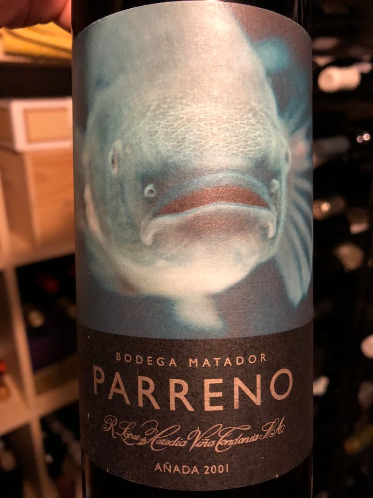 2001 R. López de Heredia Rioja Bodega Matador Parreno - CellarTracker