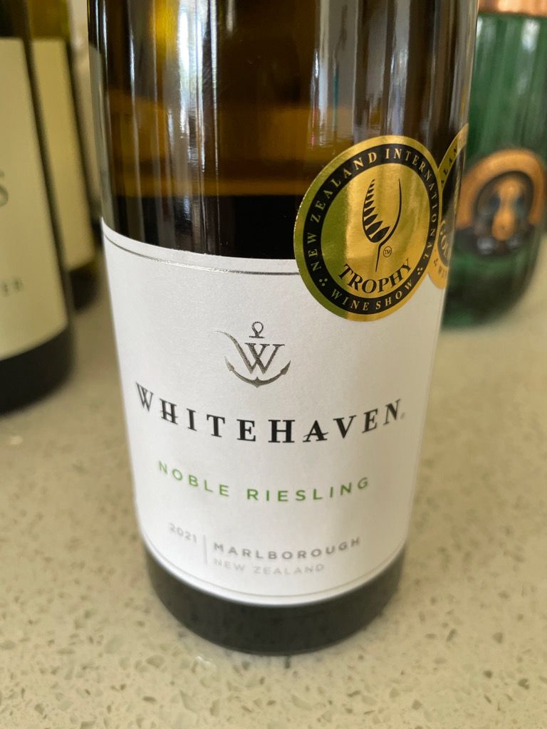 2021 Whitehaven Riesling Noble Riesling, New Zealand, South Island ...