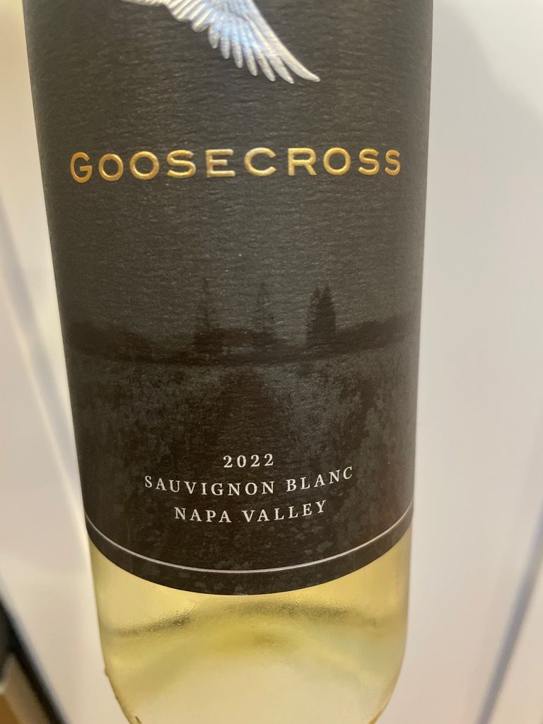 2022 Goosecross Cellars Sauvignon Blanc, USA, California, Central Coast CellarTracker