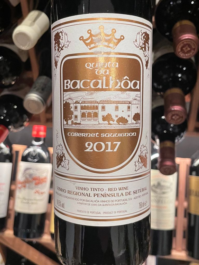 2017 Bacalhoa Cabernet Sauvignon Quinta Da Bacalhôa Portugal Península De Setúbal Vinho 