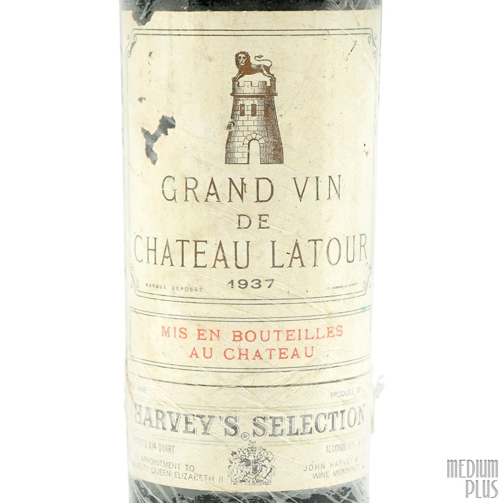 1937 Château Latour Grand Vin - CellarTracker