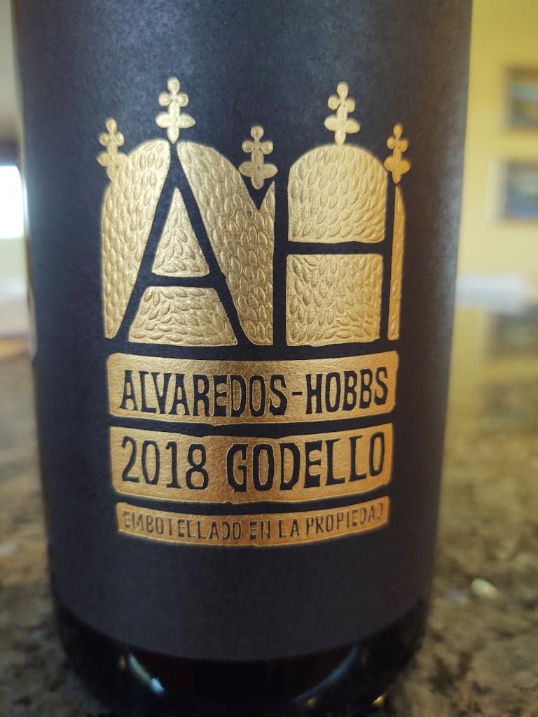 2018 AlvaredosHobbs Godello Ribeira Sacra, Spain, Galicia, Ribeira