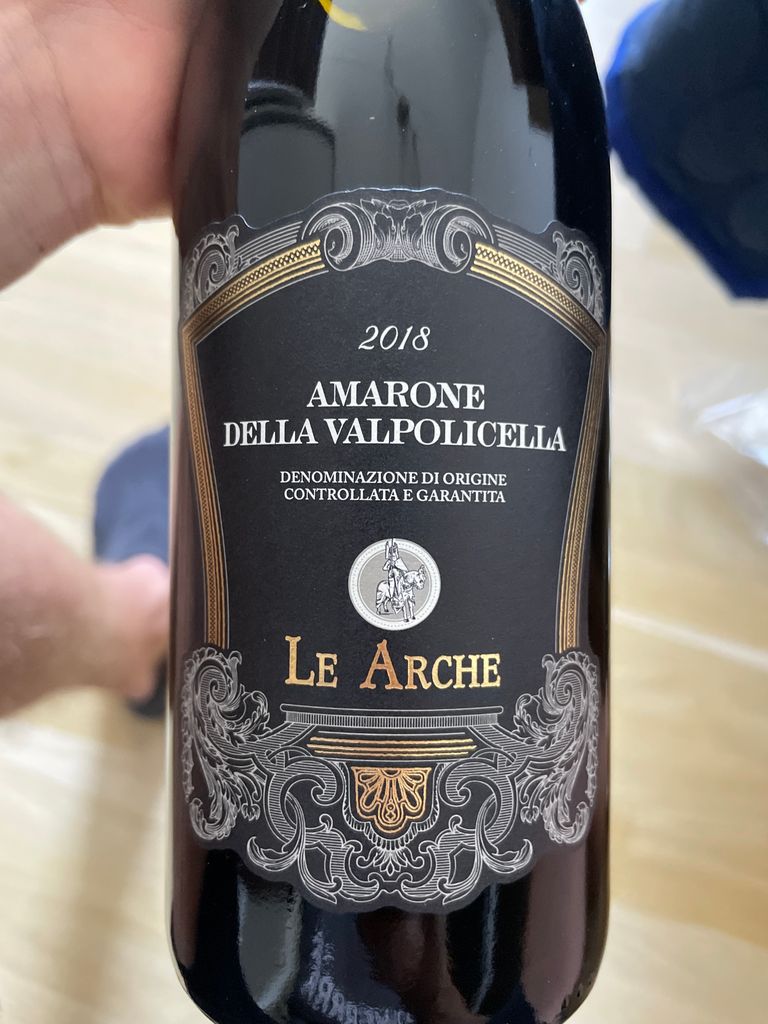 2018 Le Arche Amarone della Valpolicella CellarTracker