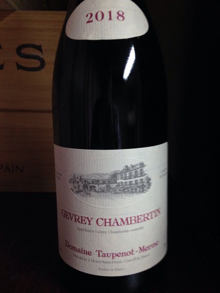 2018 Domaine Taupenot-Merme Charmes-Chambertin - CellarTracker