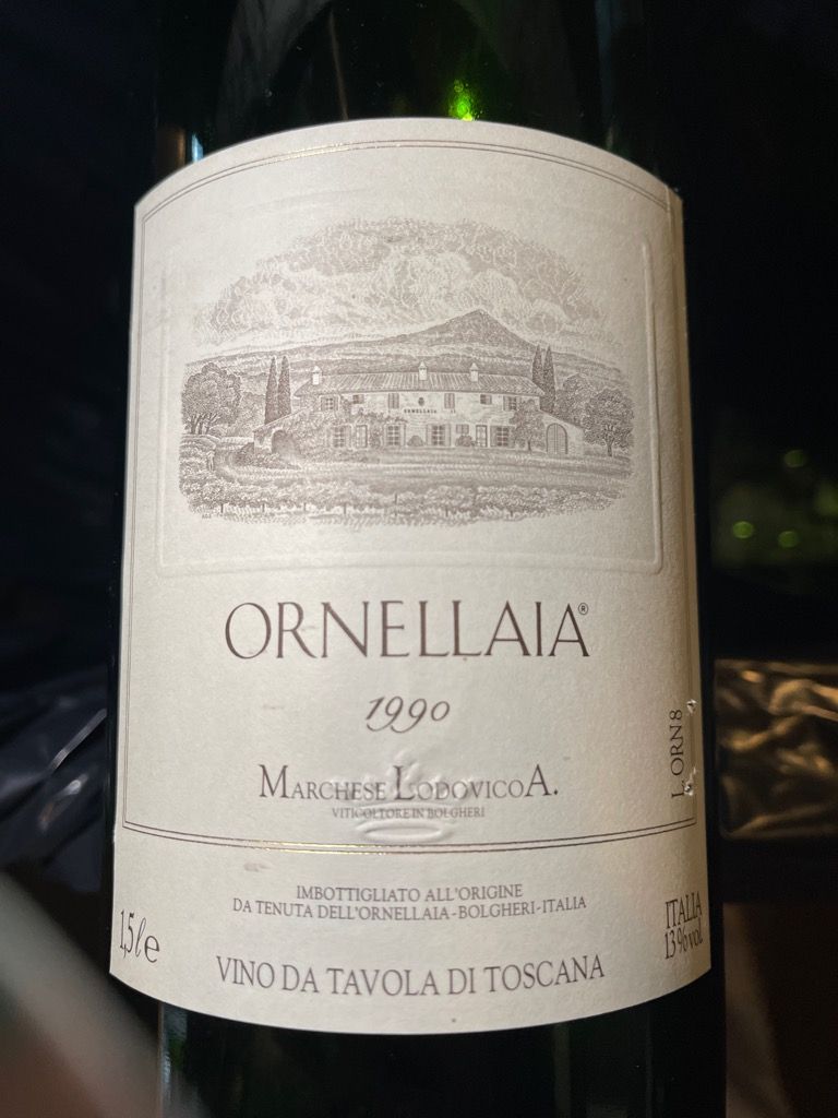 オルネライア　１９９３   美品 Ornellaia 1993 (1x75cl)
