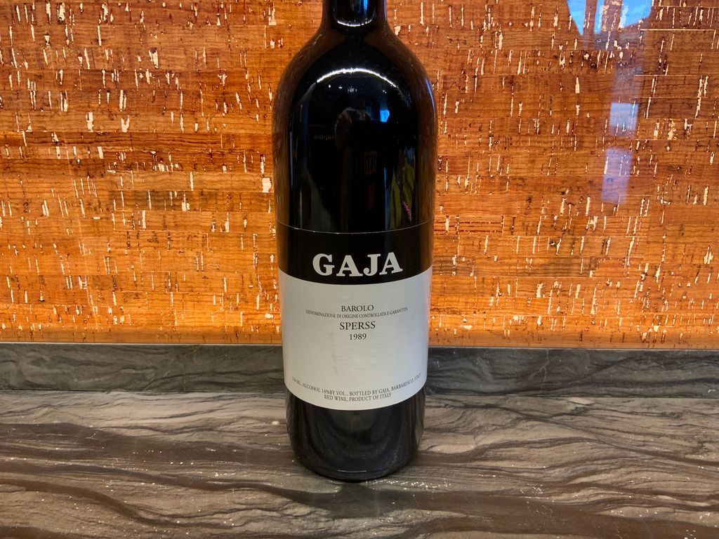 1989 Gaja Barolo Sperss - CellarTracker