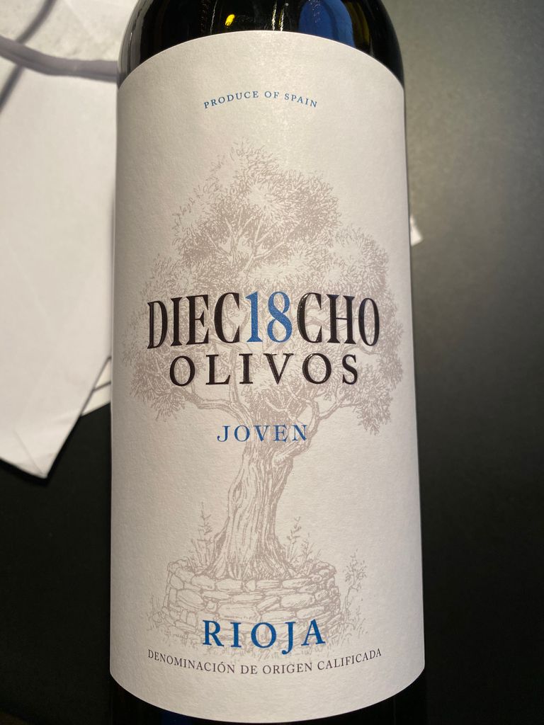 2019 Bodegas La Eralta Rioja Diec18cho Olivos Joven - CellarTracker