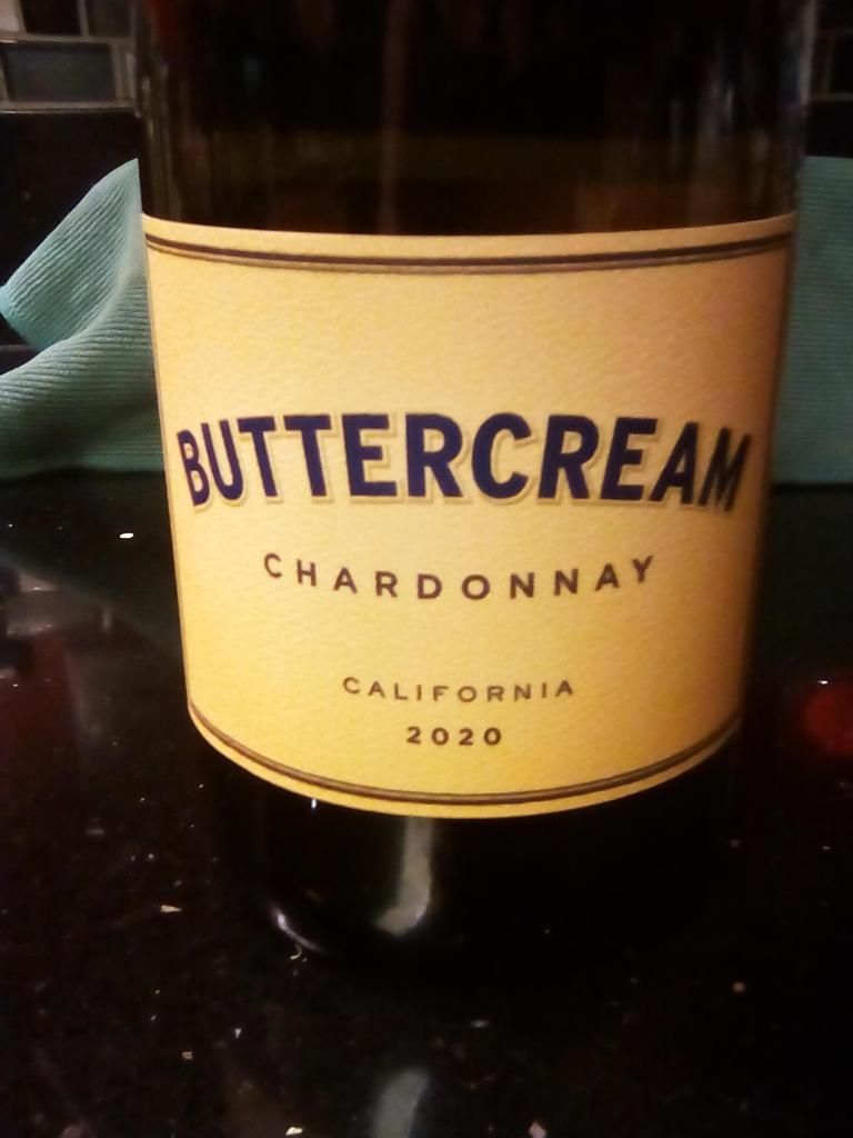 2020 Buttercream Winery Chardonnay, USA, California, Central Coast