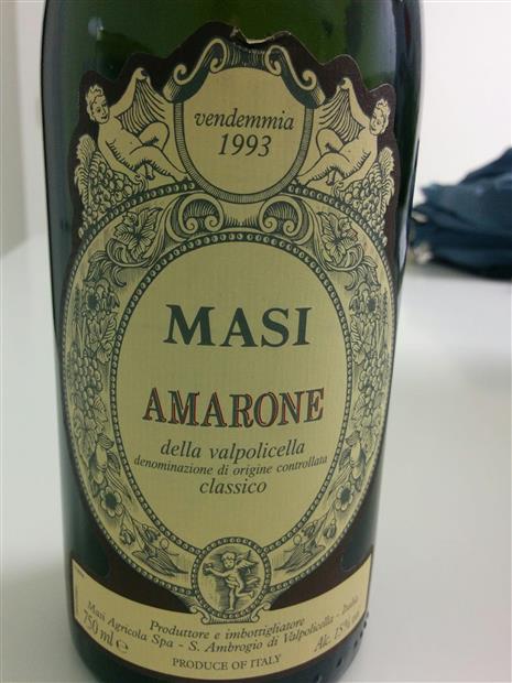 1978 Masi Recioto della Valpolicella Amarone Classico - CellarTracker