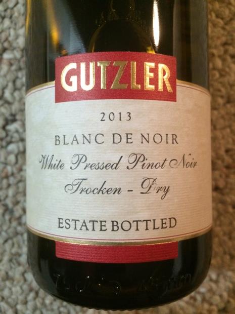 2012 Weingut Gutzler Blanc de Noir Gutsabf llung CellarTracker