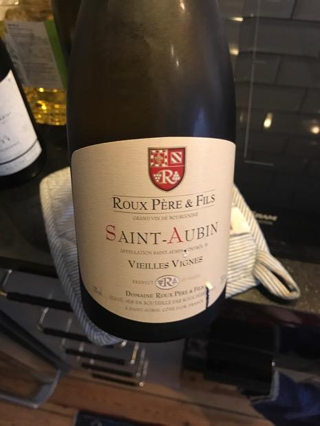 2022 Roux Père & Fils Saint-Aubin Blanc Vieilles Vignes