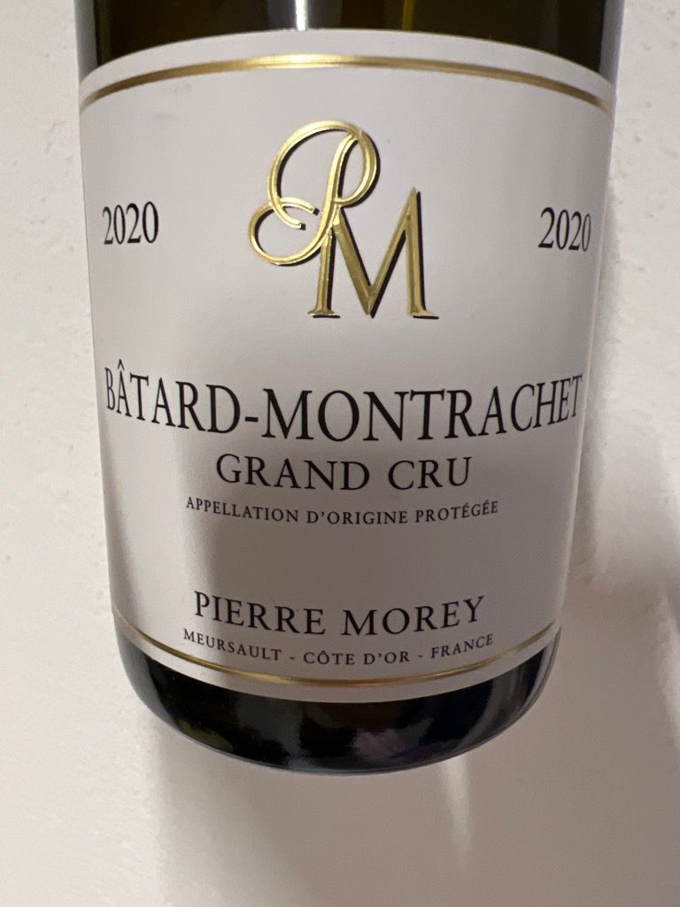 2020 Pierre Morey Bâtard-Montrachet - CellarTracker