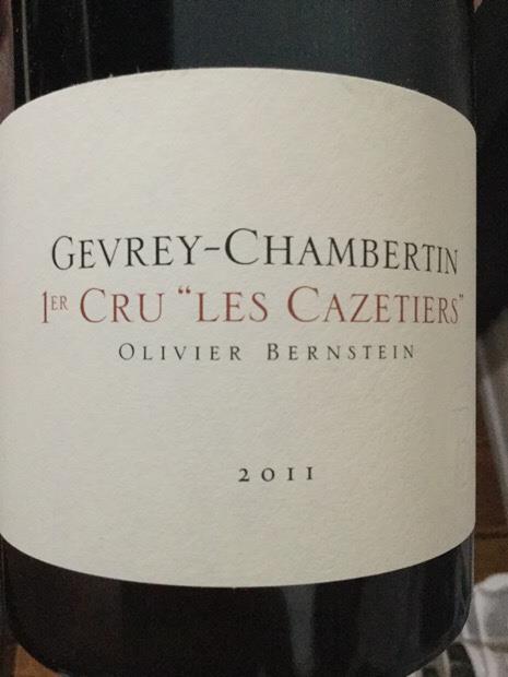 ワイン Gevery-Chambertin Cazetiers 2011 Vallet Frères Gevrey-Chambertin Premier Cru 'Les Cazetiers