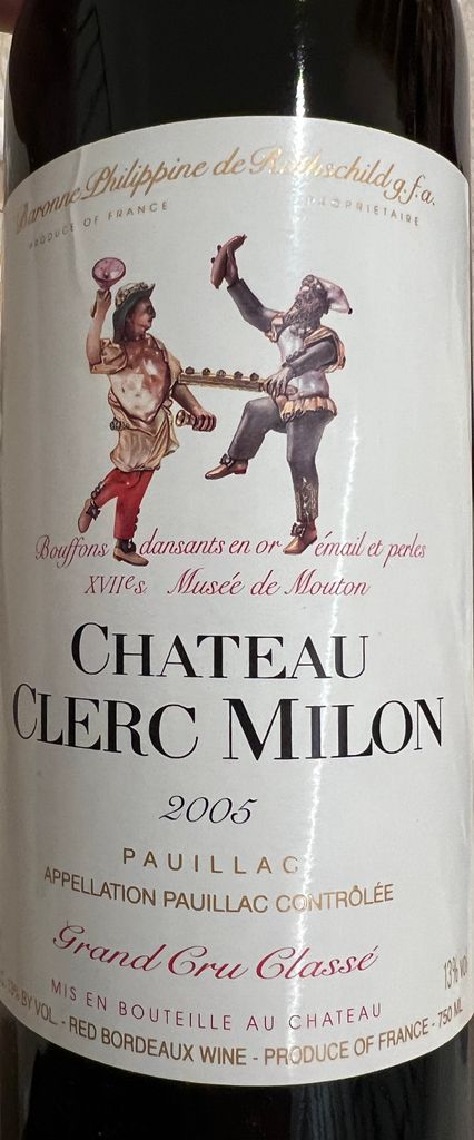 2004 Château Clerc Milon - CellarTracker