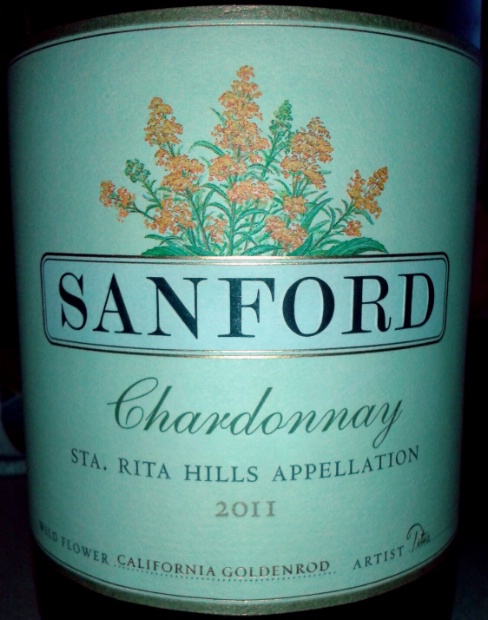 2011 Sanford Chardonnay Sta. Rita Hills, USA, California, Central Coast ...