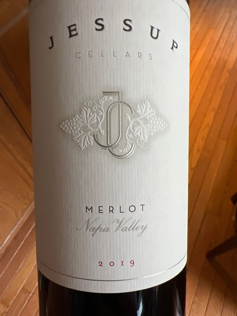 2019 Jessup Cellars Merlot, USA, California, Napa Valley - CellarTracker