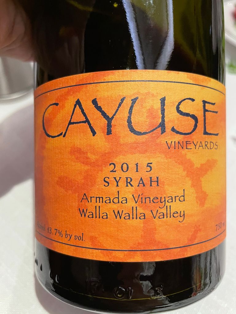 2014 Cayuse Syrah Armada Vineyard CellarTracker