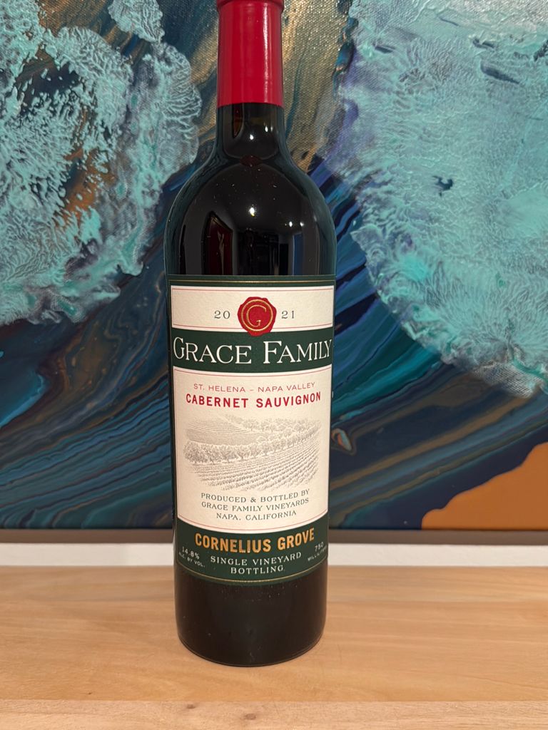 2021 Grace Family Cabernet Sauvignon Cornelius Grove - CellarTracker