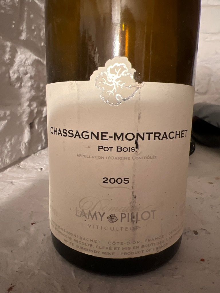 2020 Domaine Lamy-Pillot Chassagne-Montrachet Pot Bois - CellarTracker