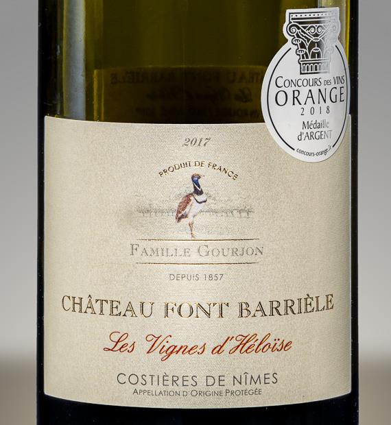 2017 Famille Gourjon CostièresdeNîmes Château Font Barrièle Les