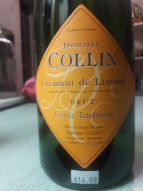 NV Domaine Collin Crémant de Limoux Cuvée Tradition Brut, France ...