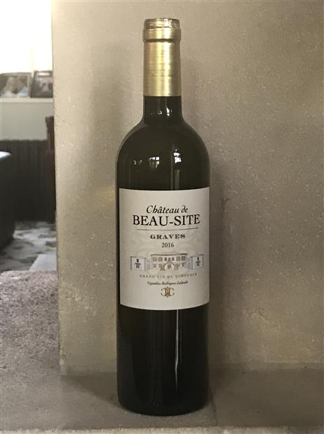 CellarTracker 2016 Beau-Site - Blanc de Château