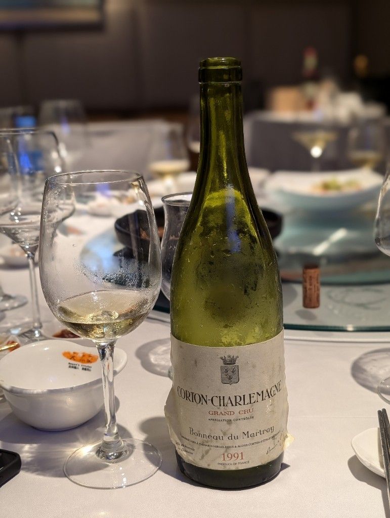 1991 Bonneau du Martray Corton-Charlemagne - CellarTracker