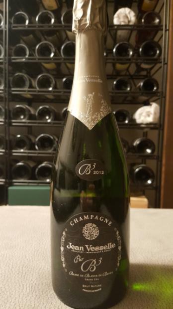 2012 Jean Vesselle Champagne Grand Cru Pur B3 Blanc De Blancs De Bouzy ...