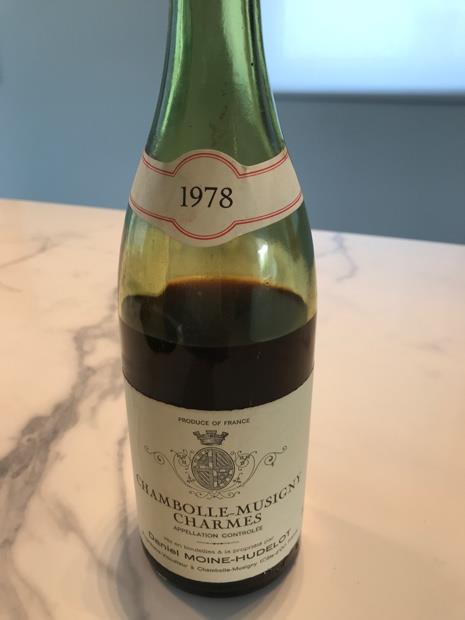2001 Daniel Moine-Hudelot Chambolle-Musigny 1er Cru Les