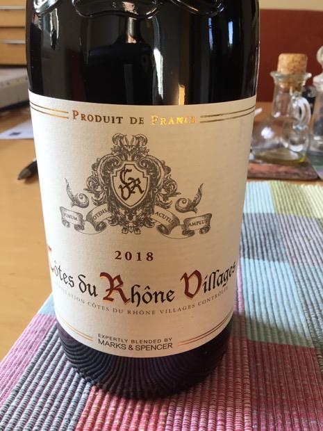 2018 Marks Spencer Cotes Du Rhone Villages France Rhone Southern Rhone Cotes Du Rhone Villages Cellartracker
