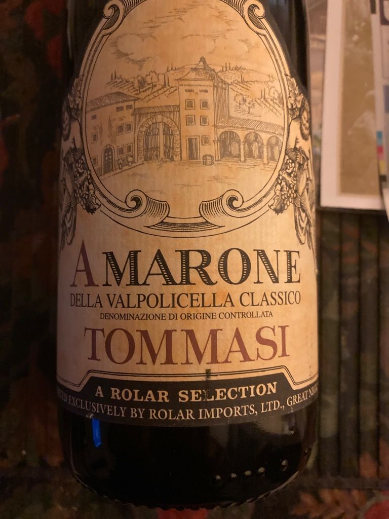 2000 Tommasi Amarone della Valpolicella Classico - CellarTracker