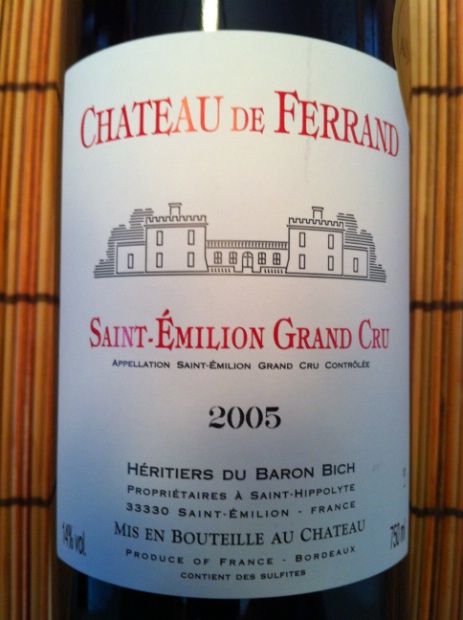 2008 Château de Ferrand - CellarTracker