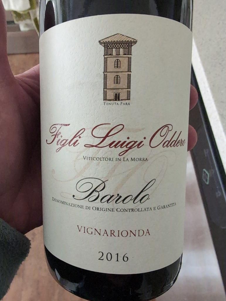 2001 Luigi Oddero Barolo Vigna Rionda - CellarTracker