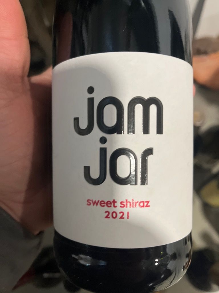 2021 Jam Jar Shiraz Sweet Shiraz, South Africa, Coastal Region, Paarl