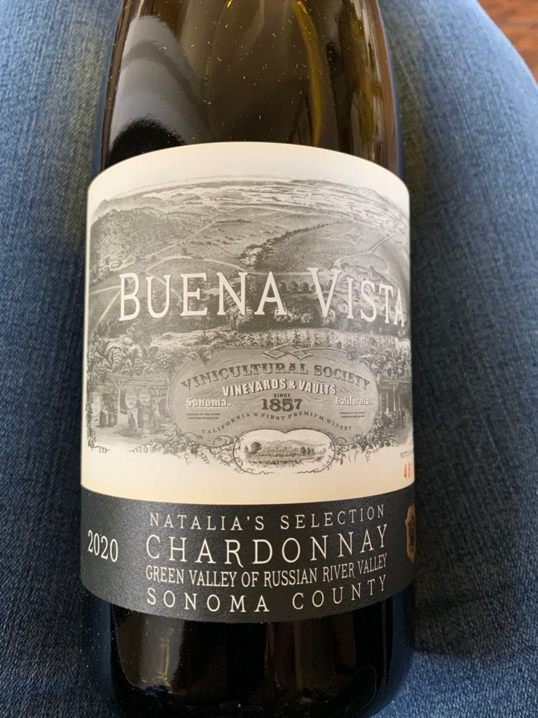 2021 Buena Vista Chardonnay Natalia's Selection Green Valley of Russian