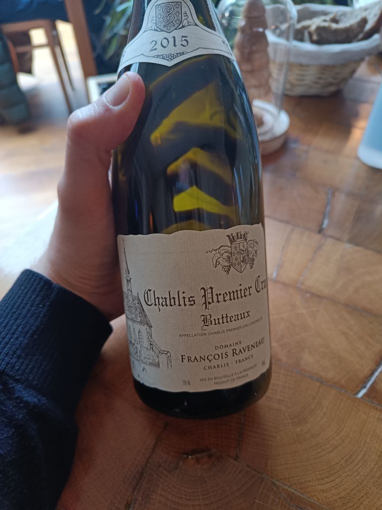 2015 François Raveneau Chablis 1er Cru Butteaux - CellarTracker