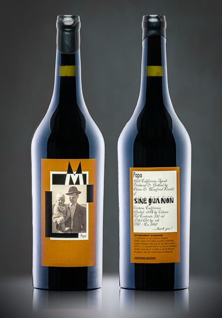 シネクアノン　ザ·イノーギュラル·イレブン コンフェッションズ·シラーズ2003 2003 Sine Qua Non, SQN, Eleven Confessions, The Inaugural